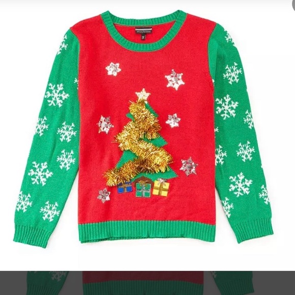 ⚡️NEW!! 🆕 Christmas Tree Ugly Christmas Sweater - Picture 2 of 8